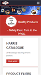 Mobile Screenshot of harrisproductsgroup.com.au